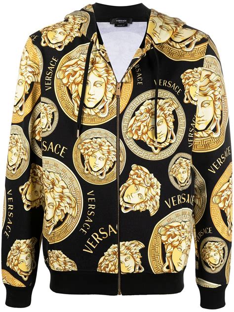 versace medusa hoodie|versace medusa t shirt men.